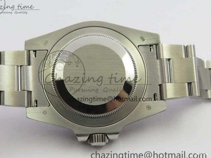 MiroTime 0417 Breathable GMT Master II 116719 BLRO Real Ceramic 904L SS GMF 1:1 Best Edition Black Dial on Bracelet A3186 (Correct Hand Stack) 3243